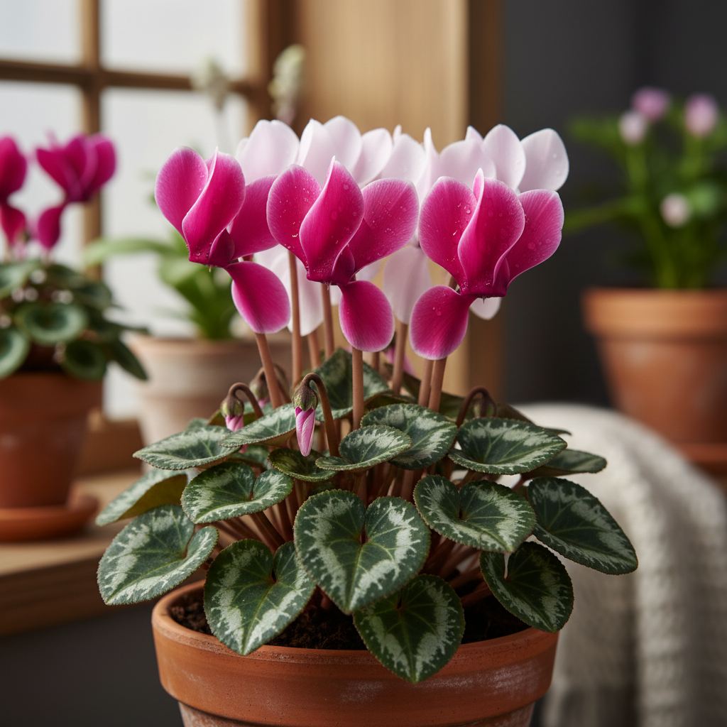 The image of Cyclamen persicum (Florist's Cyclamen)
