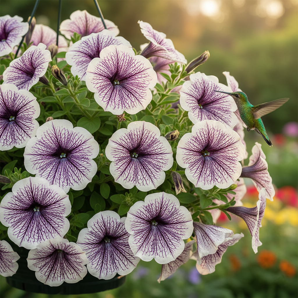 The image of Petunia 'Indigo Vein'
