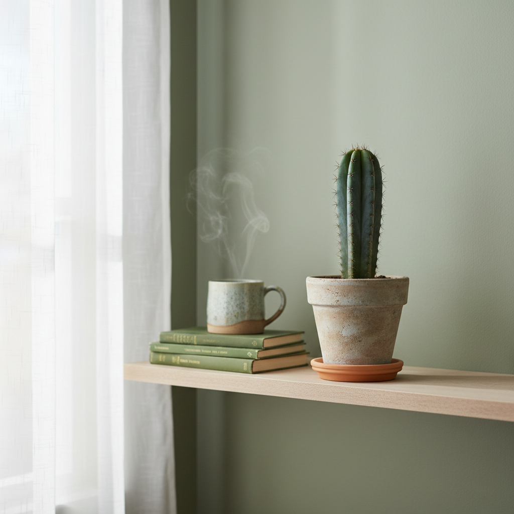 The image of Cereus Peruvianus (Peruvian Apple Cactus)