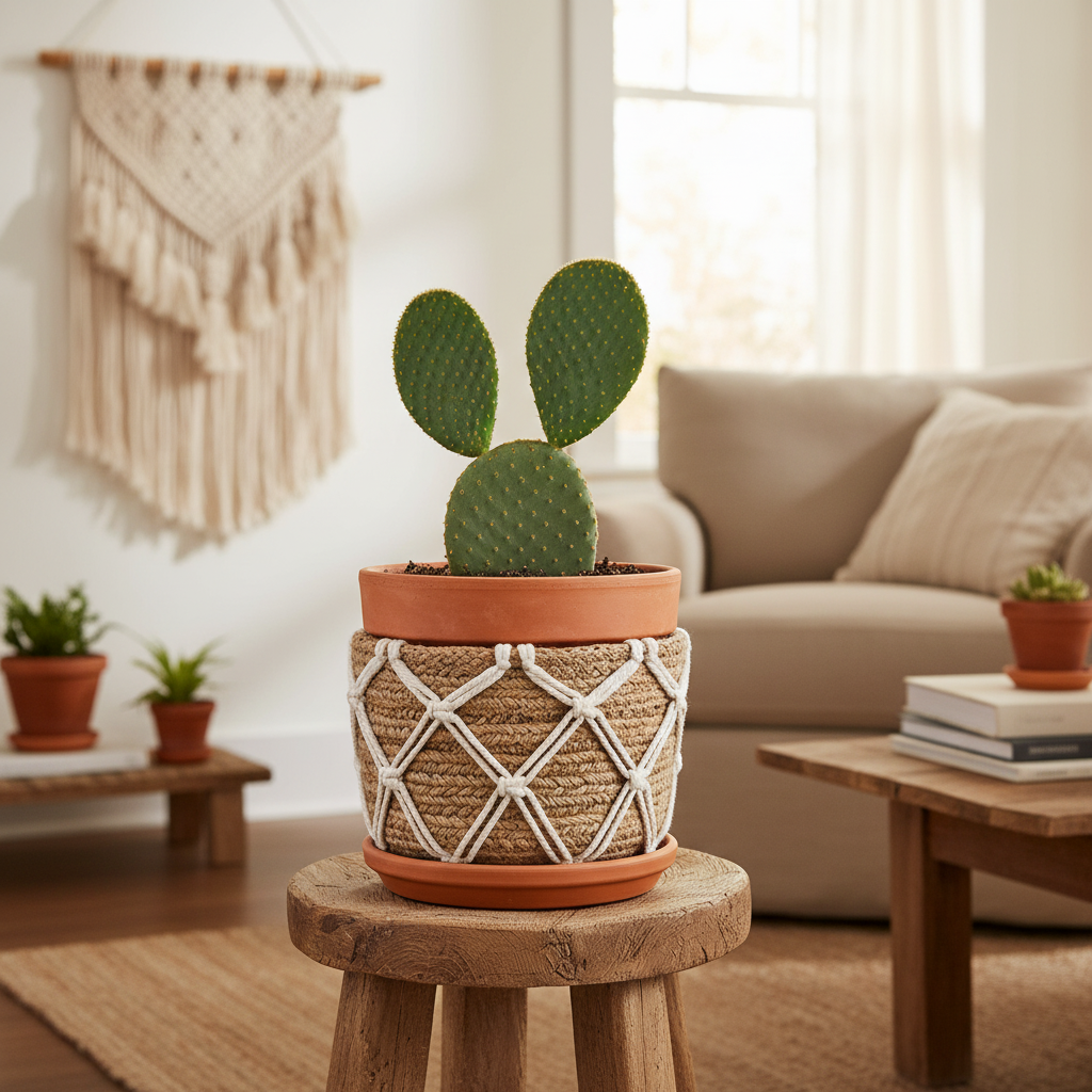 The image of Opuntia Microdasys (Bunny Ear Cactus)