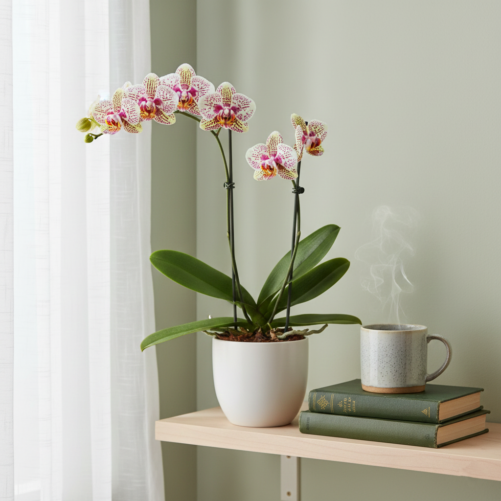The image of Phalaenopsis 'Mini Mark' (Moth Orchid)